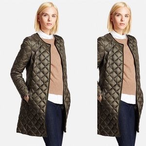 Uniqlo Ultra Light Down Coat with Diamond Quilting